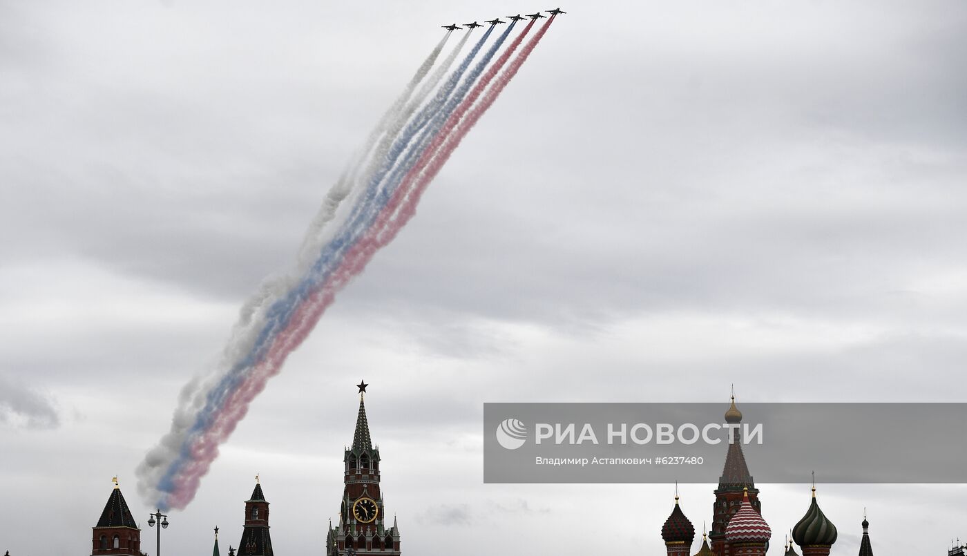 Воздушный парад Победы в Москве