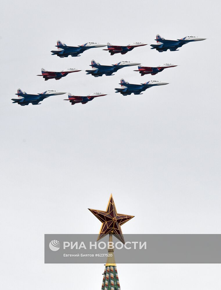 Воздушный парад Победы в Москве