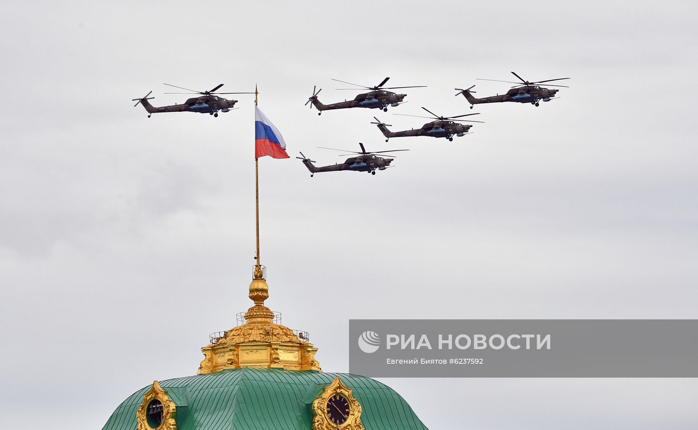 Воздушный парад Победы в Москве