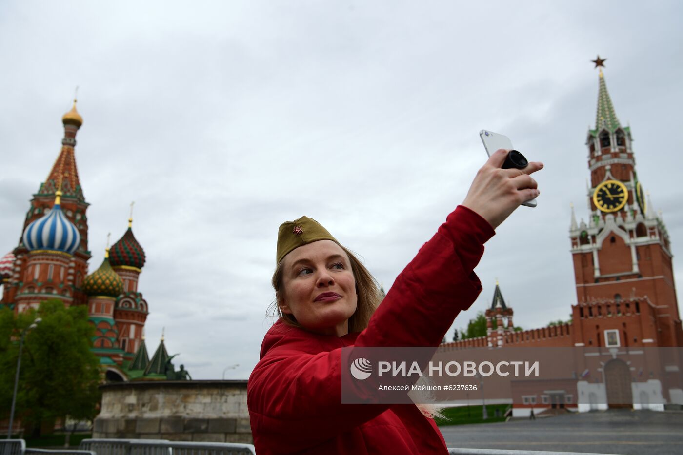 Празднование Дня Победы в Москве