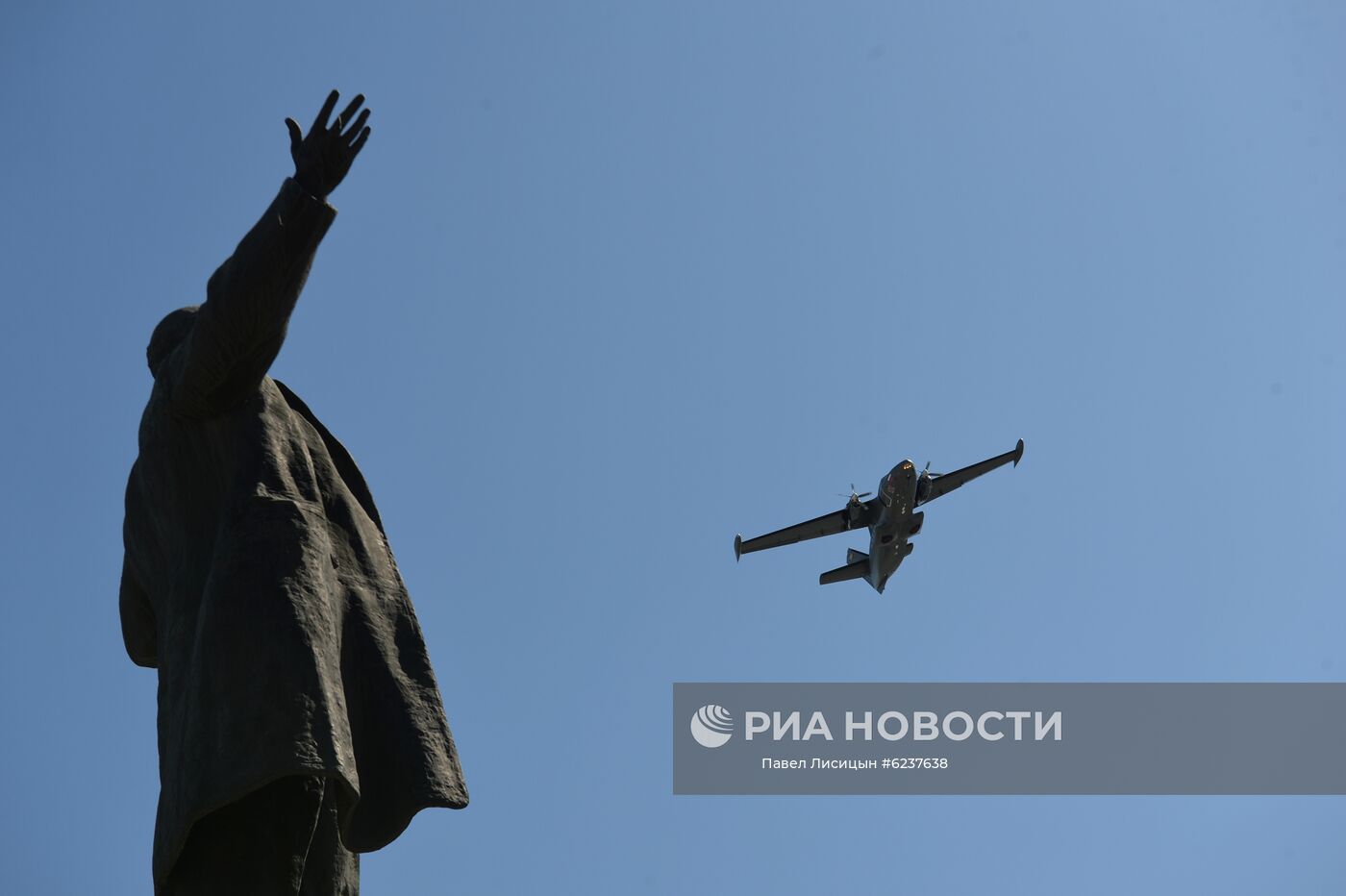 Воздушный парад Победы в городах России