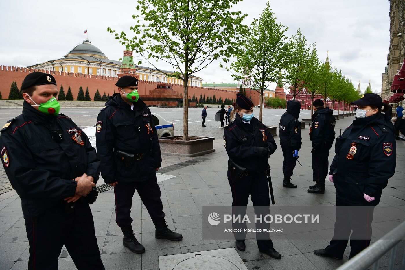 Празднование Дня Победы в Москве