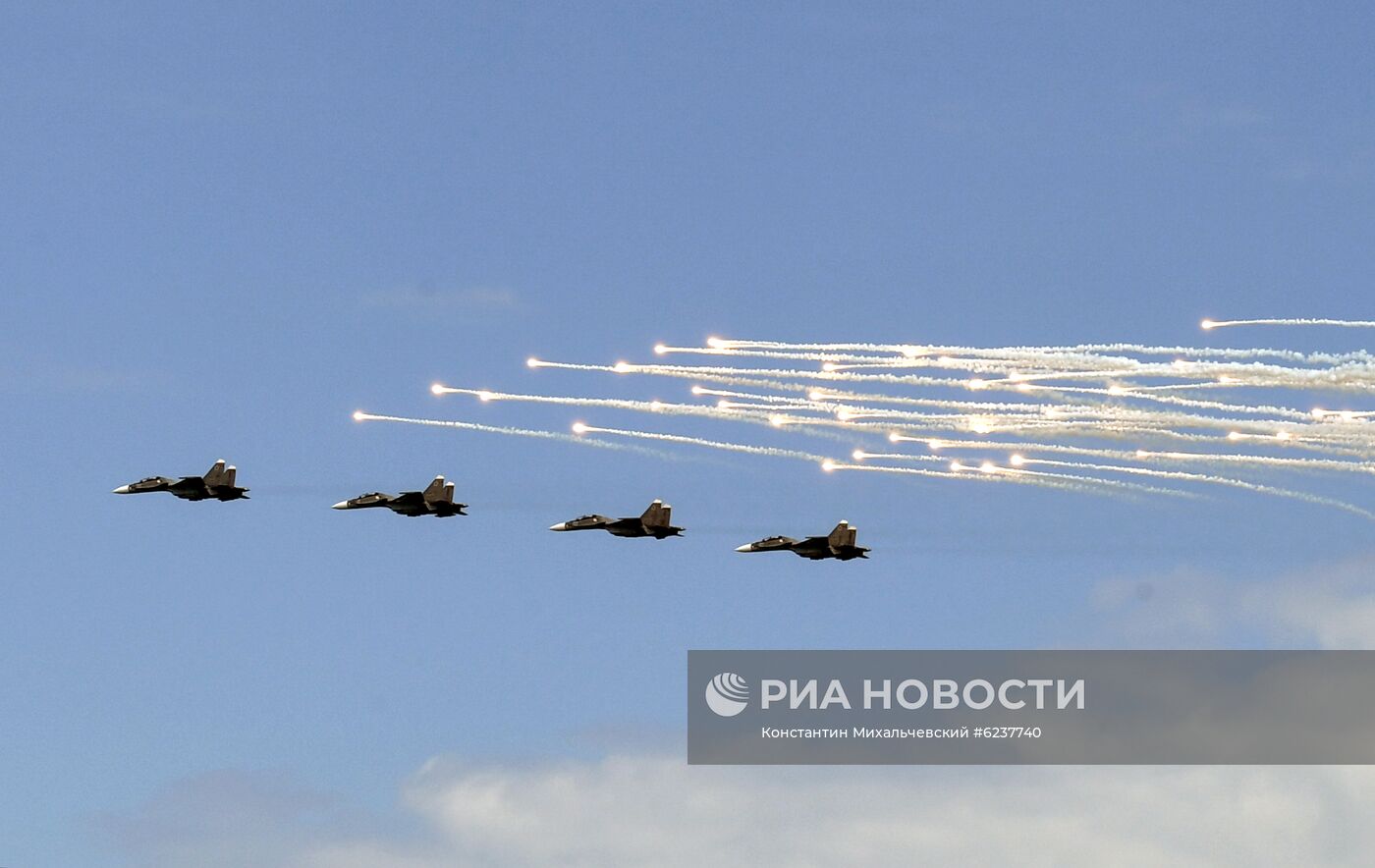 Воздушный парад Победы в городах России