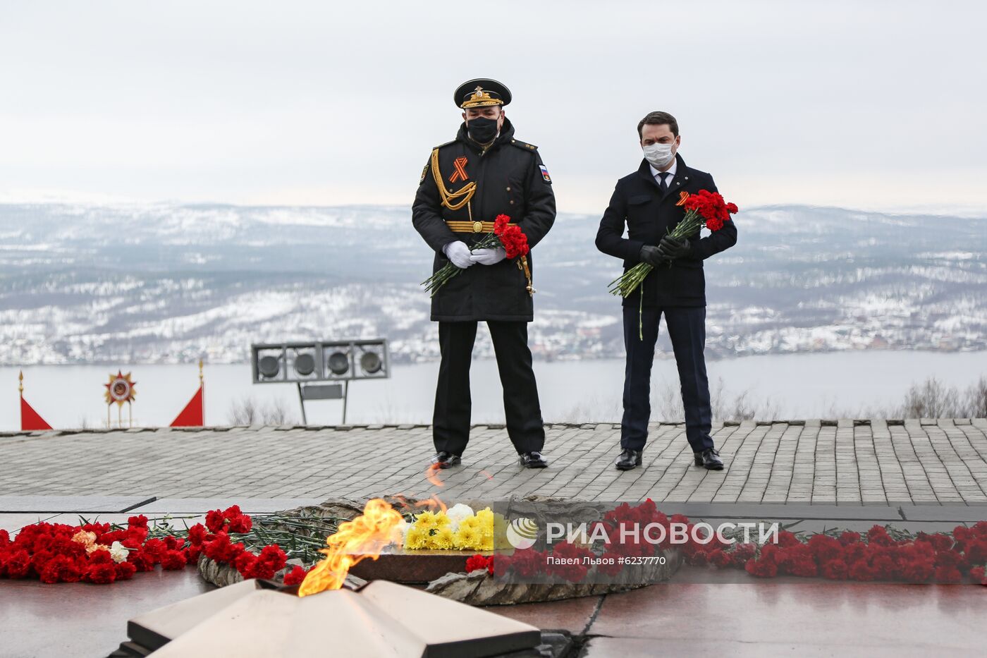 Празднование Дня Победы в городах России