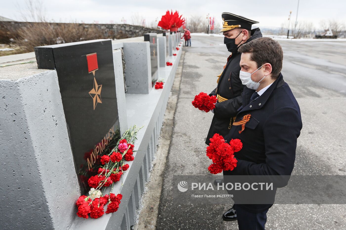 Празднование Дня Победы в городах России