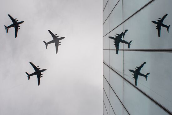 Воздушный парад Победы в Москве