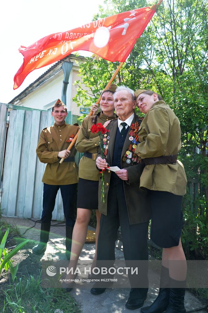 Поздравления ветеранов Великой Отечественной войны с Днем Победы