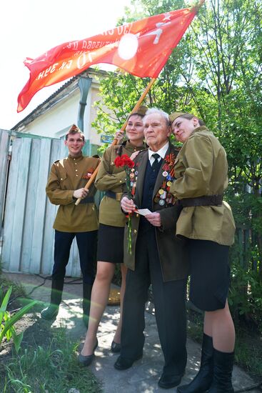 Поздравления ветеранов Великой Отечественной войны с Днем Победы