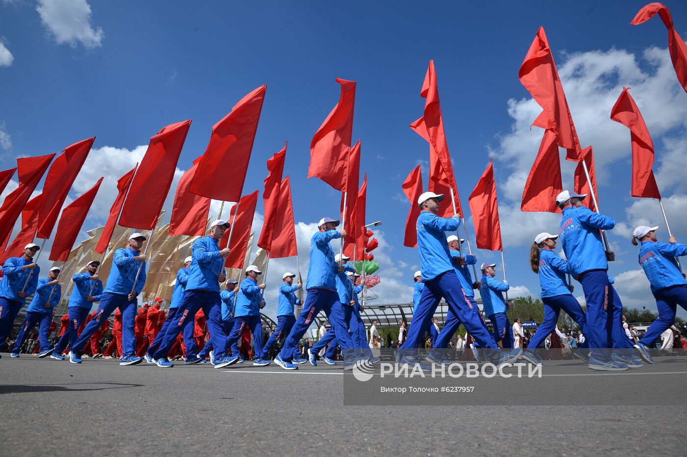 Парад в честь Дня Победы в Минске