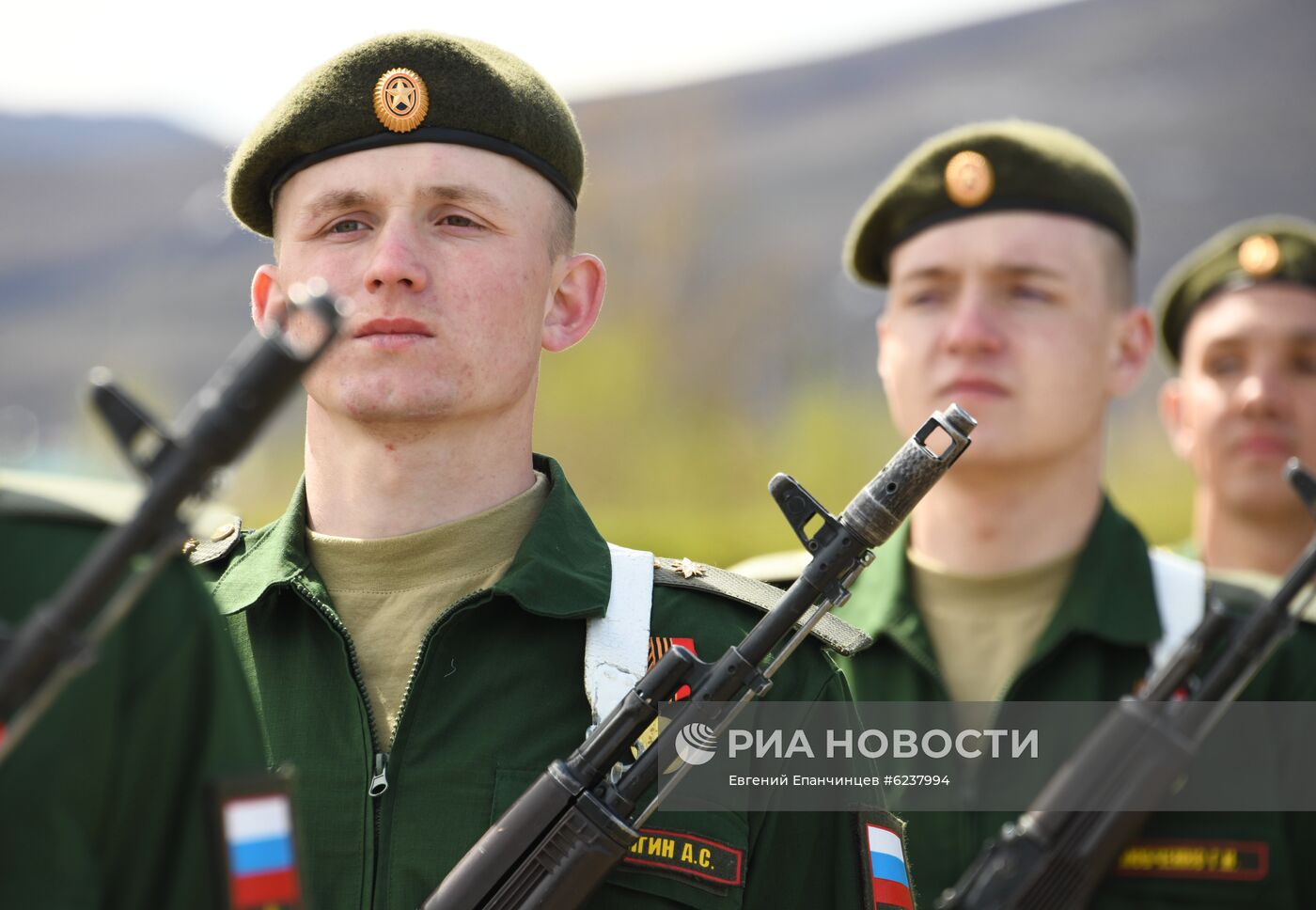 Празднование Дня Победы в городах России