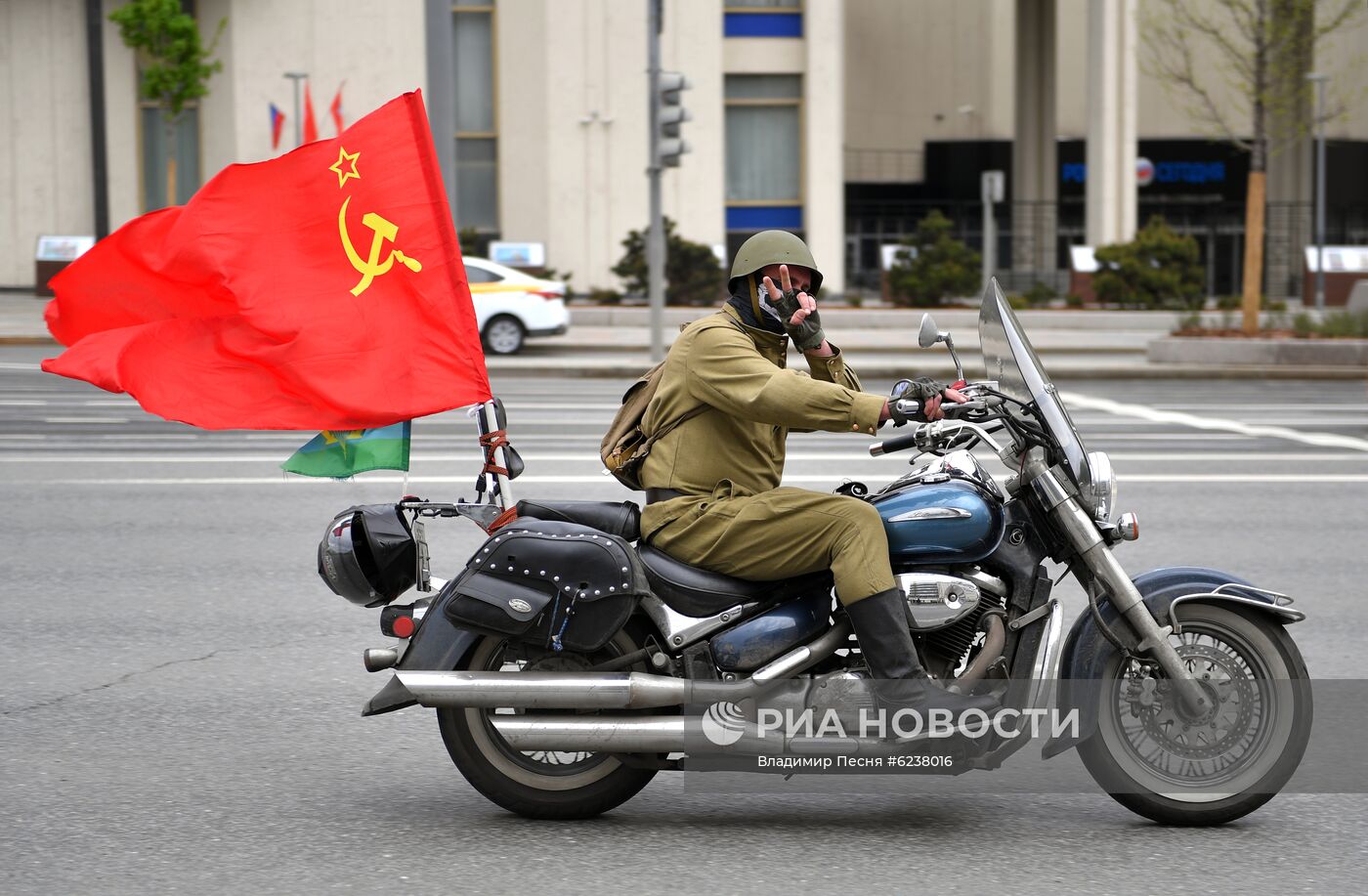 Празднование Дня Победы в Москве