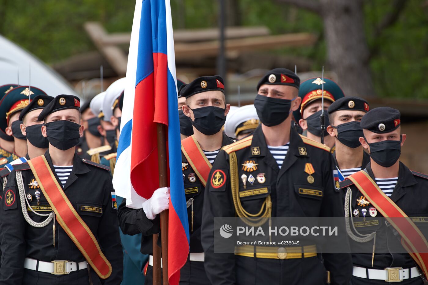 Празднование Дня Победы в городах России