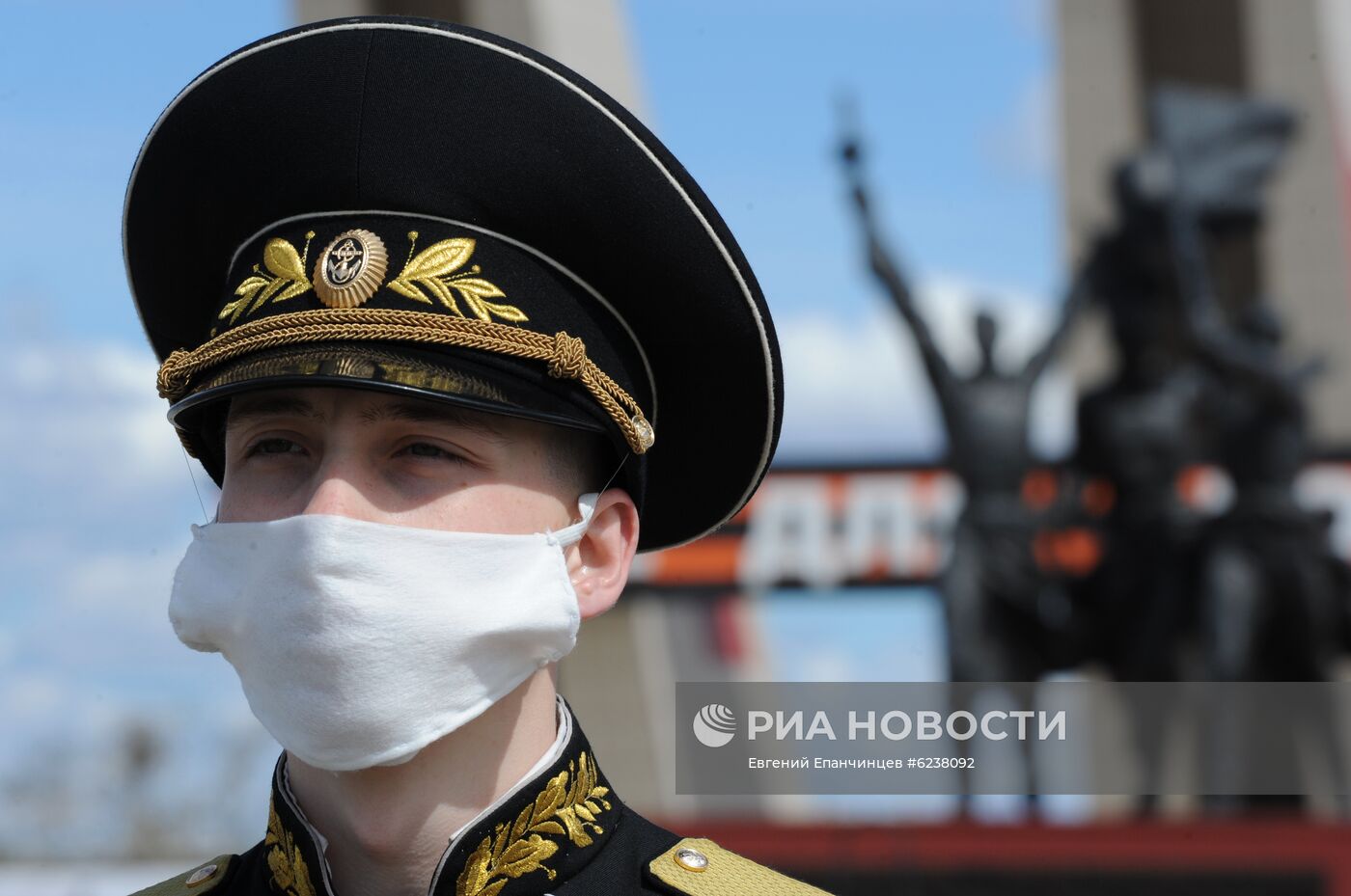 Празднование Дня Победы в городах России