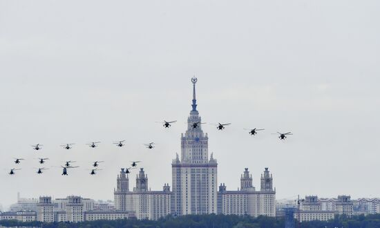 Воздушный парад Победы в Москве