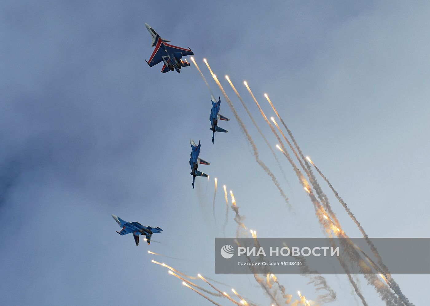Авиационный праздник в честь Дня Победы