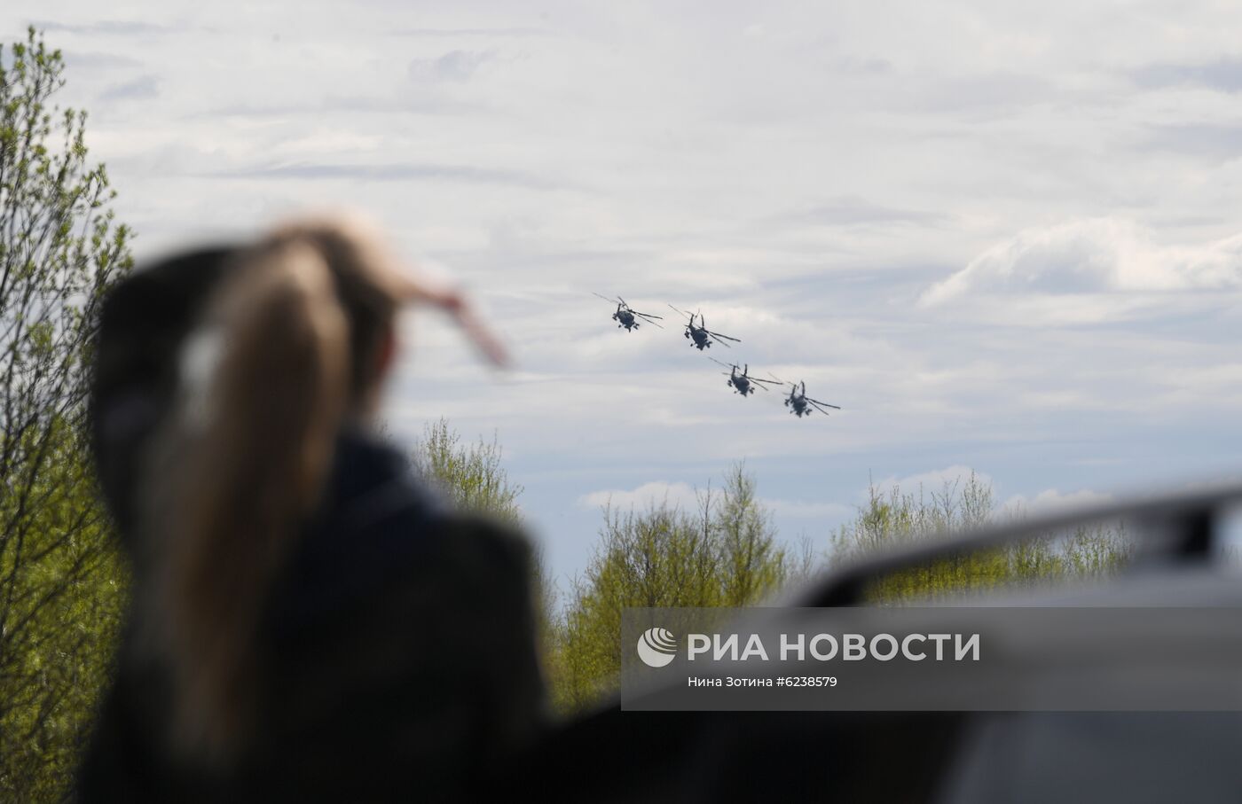 Авиационный праздник в честь Дня Победы