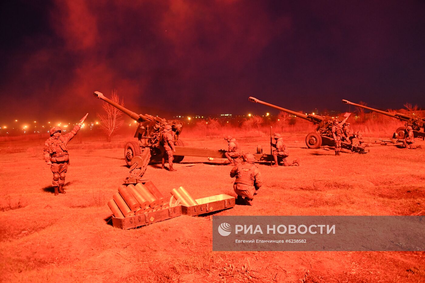 Празднование Дня Победы в городах России 