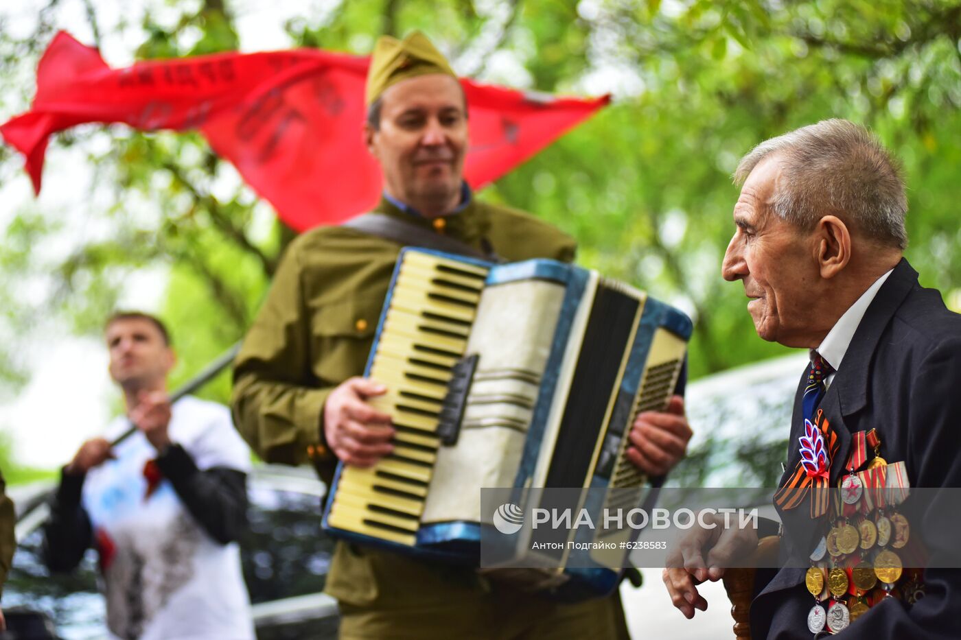 Поздравления ветеранов Великой Отечественной войны с Днем Победы