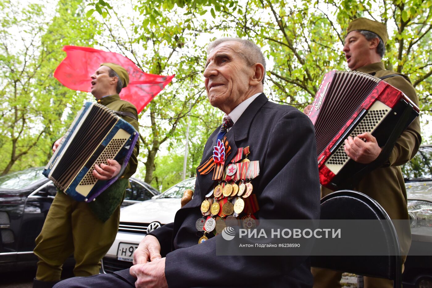 Поздравления ветеранов Великой Отечественной войны с Днем Победы