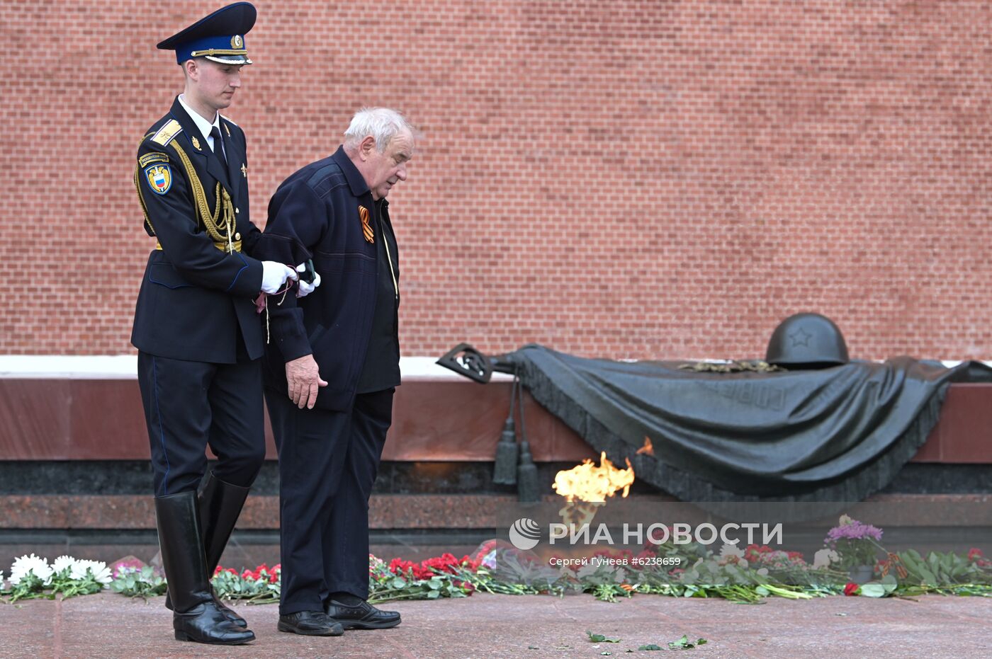 Празднование Дня Победы в Москве