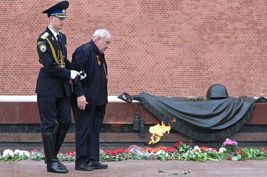 Празднование Дня Победы в Москве