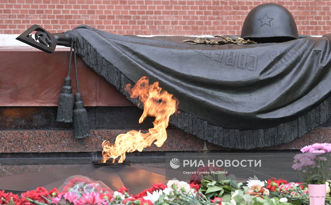 Празднование Дня Победы в Москве