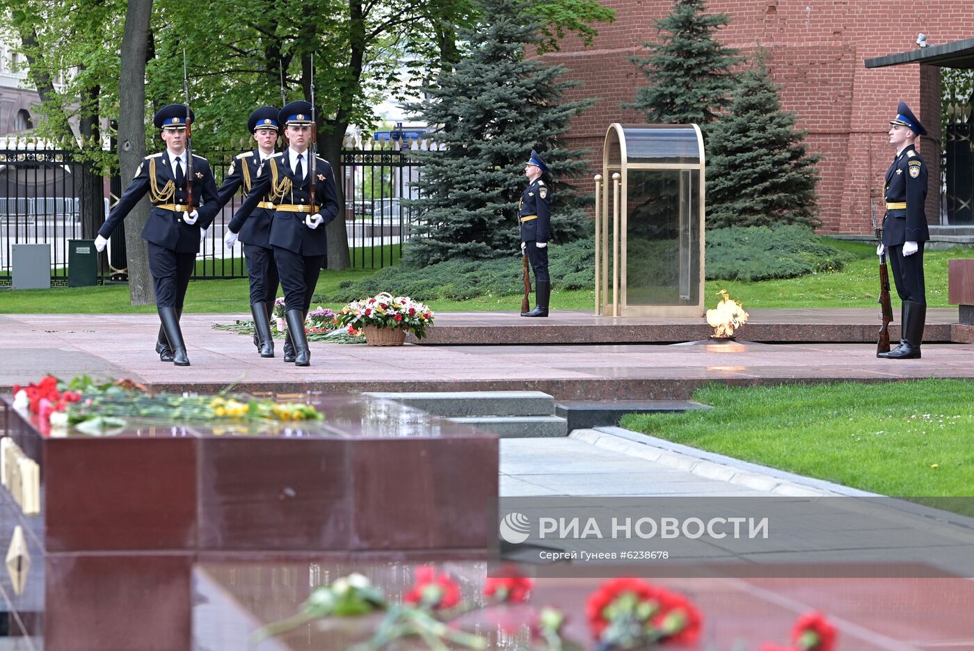 Празднование Дня Победы в Москве