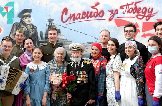 Поздравления ветеранов Великой Отечественной войны с Днем Победы