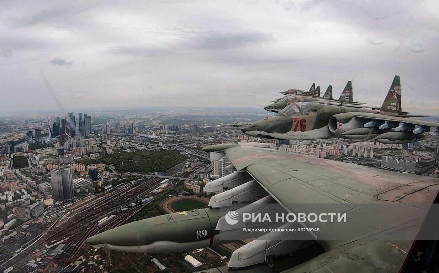 Воздушный парад Победы в Москве