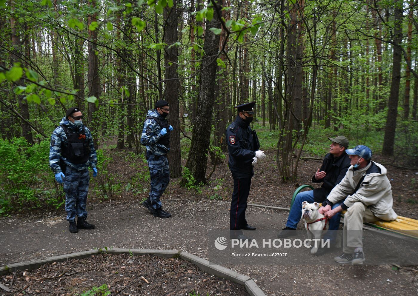 Патрулирование Москвы сотрудниками полиции