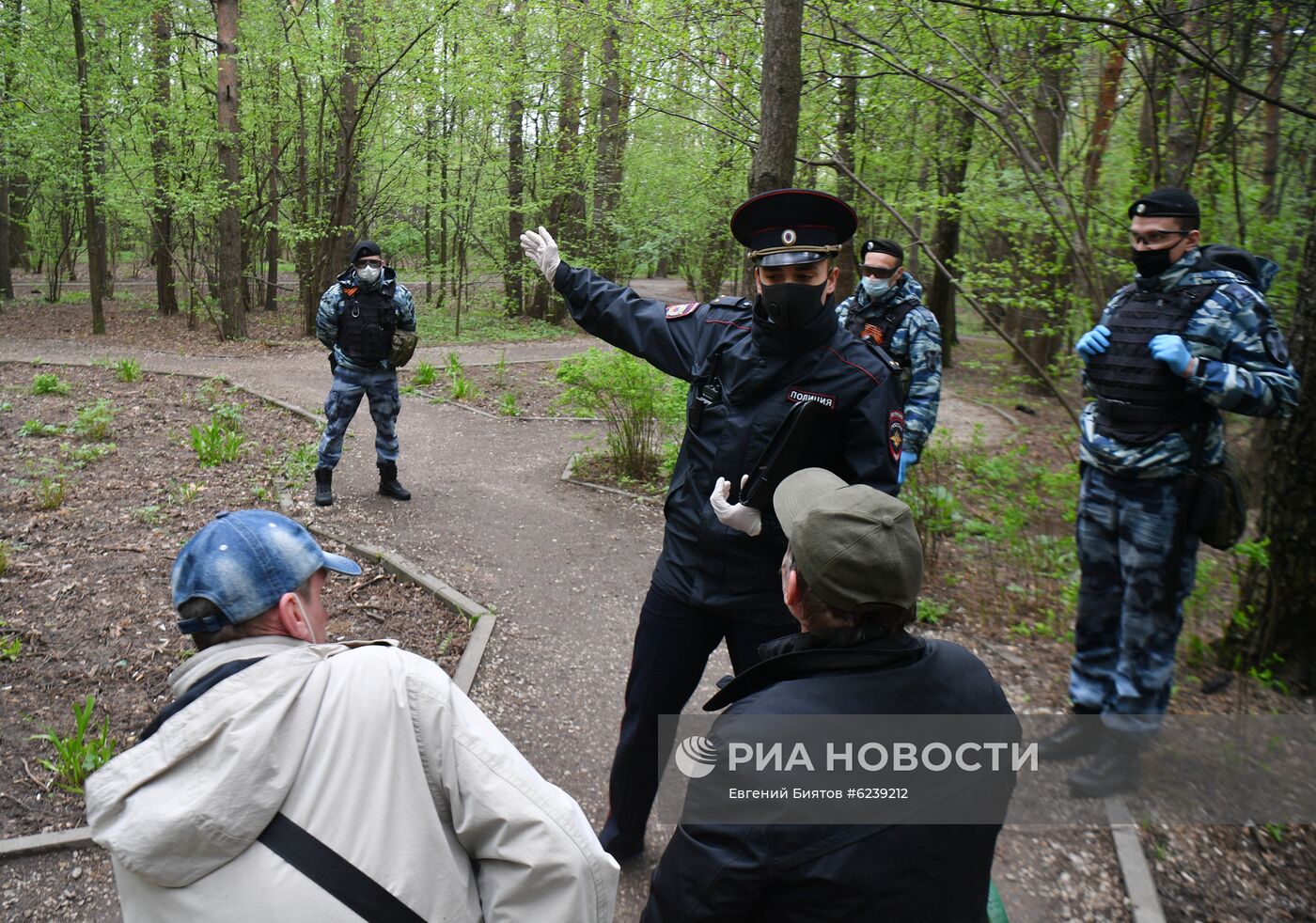 Патрулирование Москвы сотрудниками полиции