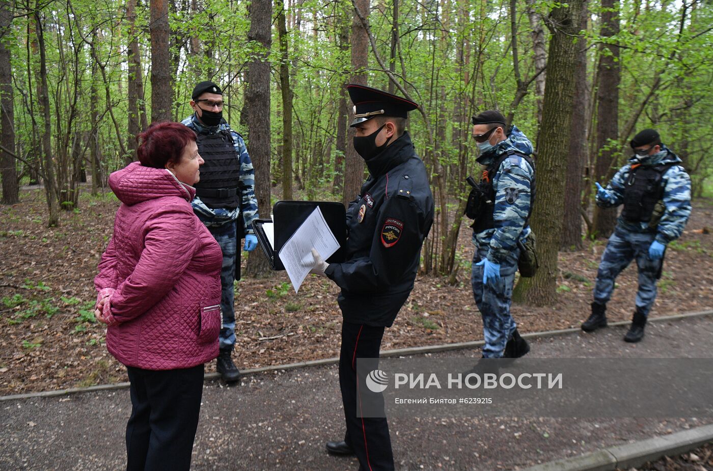 Патрулирование Москвы сотрудниками полиции