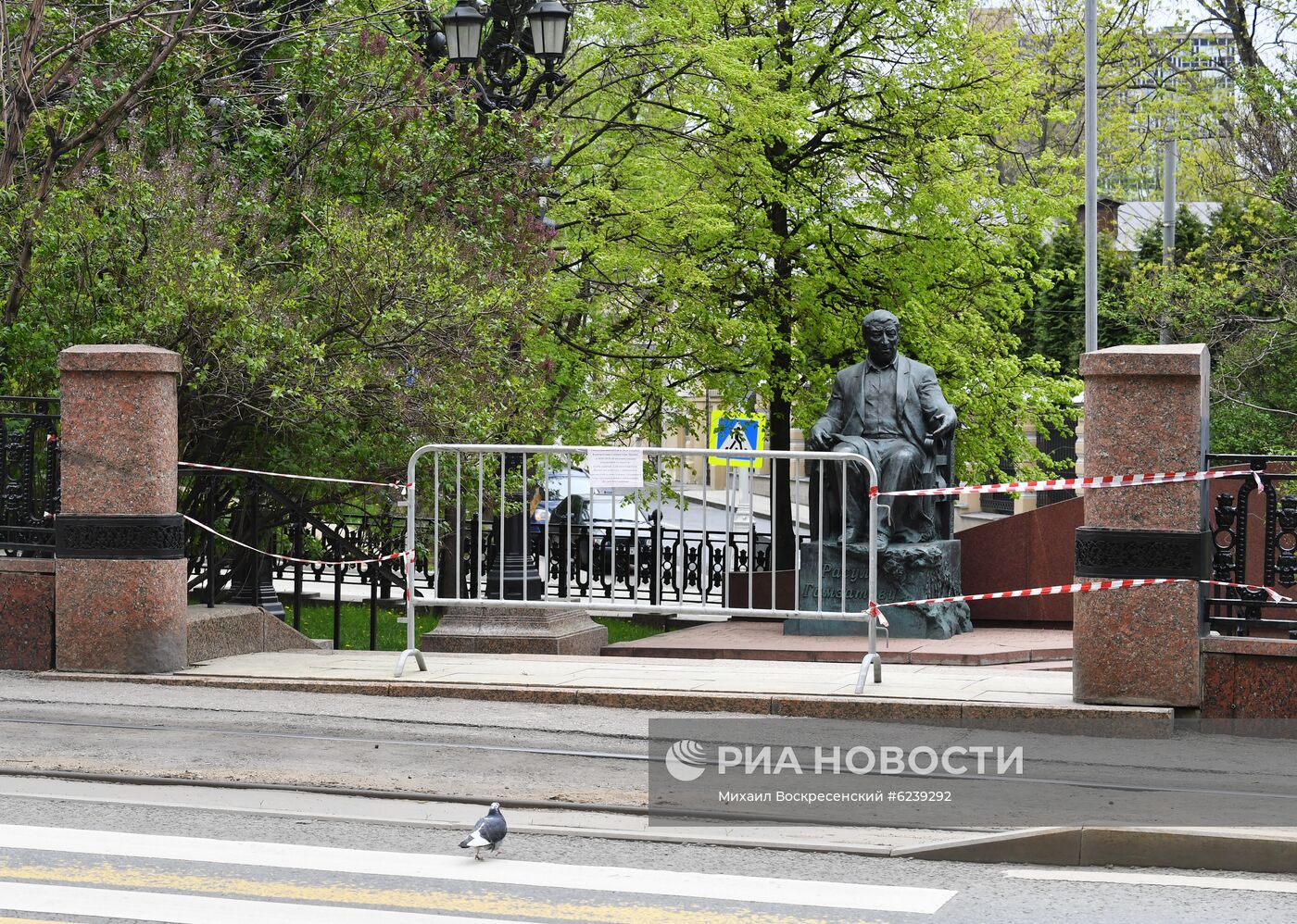 Москва во время режима самоизоляции жителей