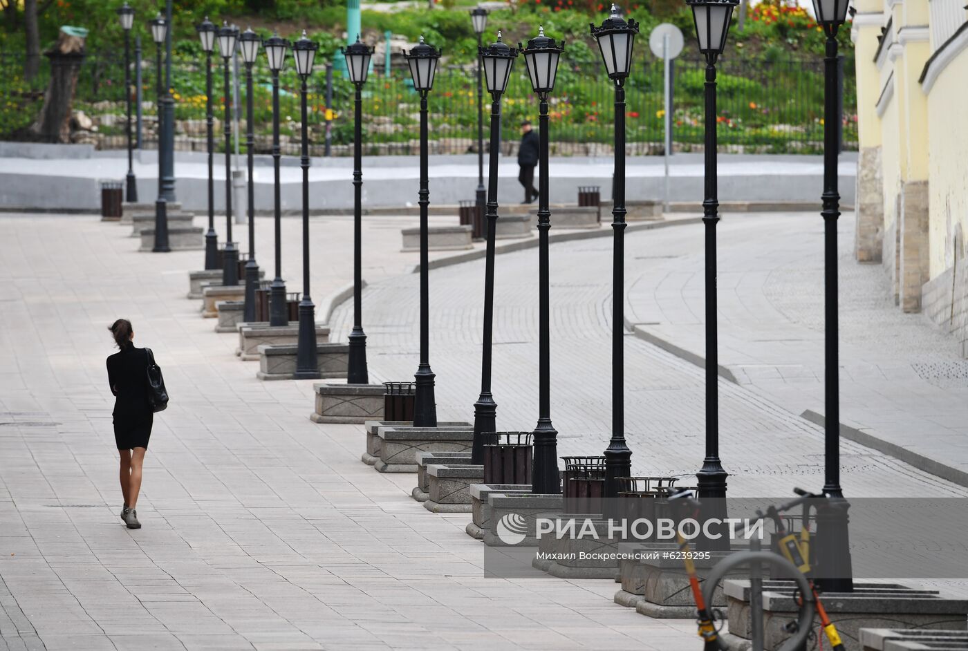 Москва во время режима самоизоляции жителей