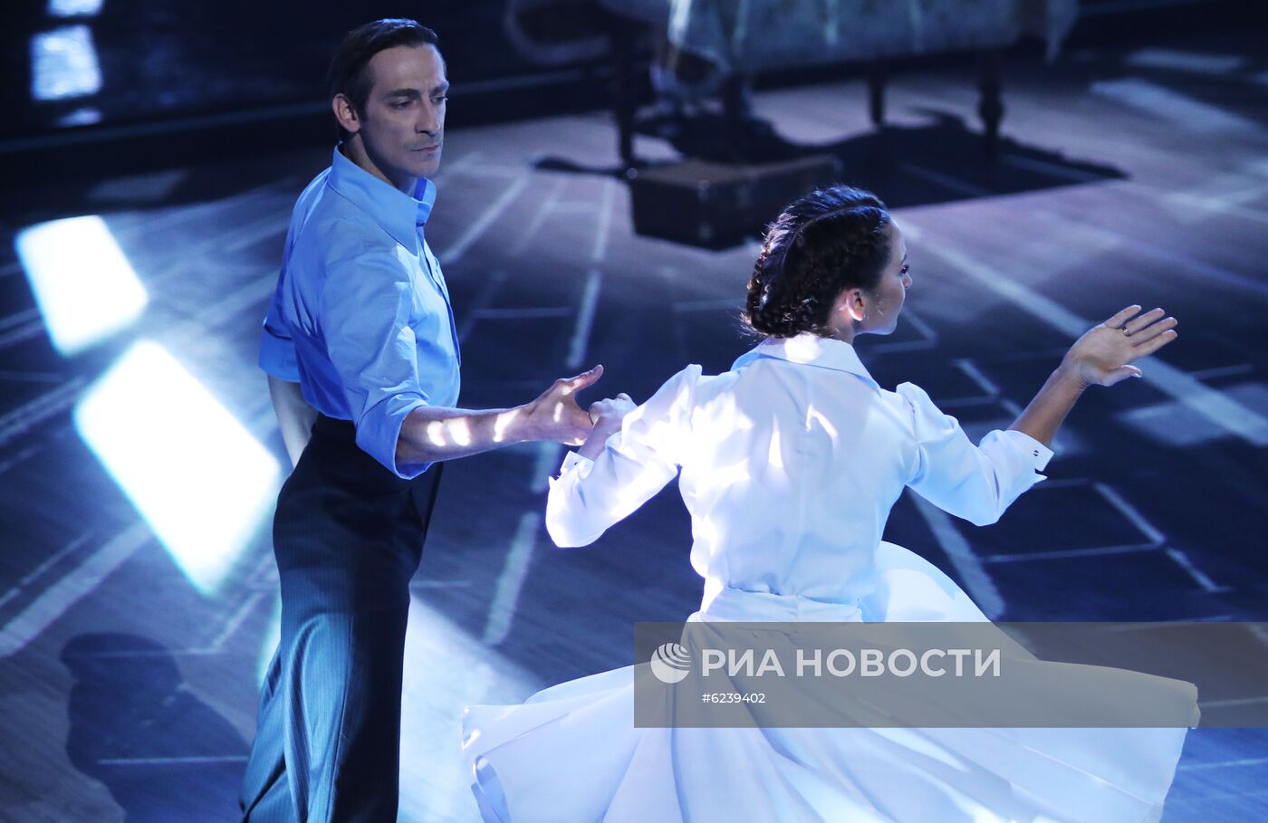 Съемки шестого выпуска шоу "Танцы со звездами" на телеканале "Россия 1"