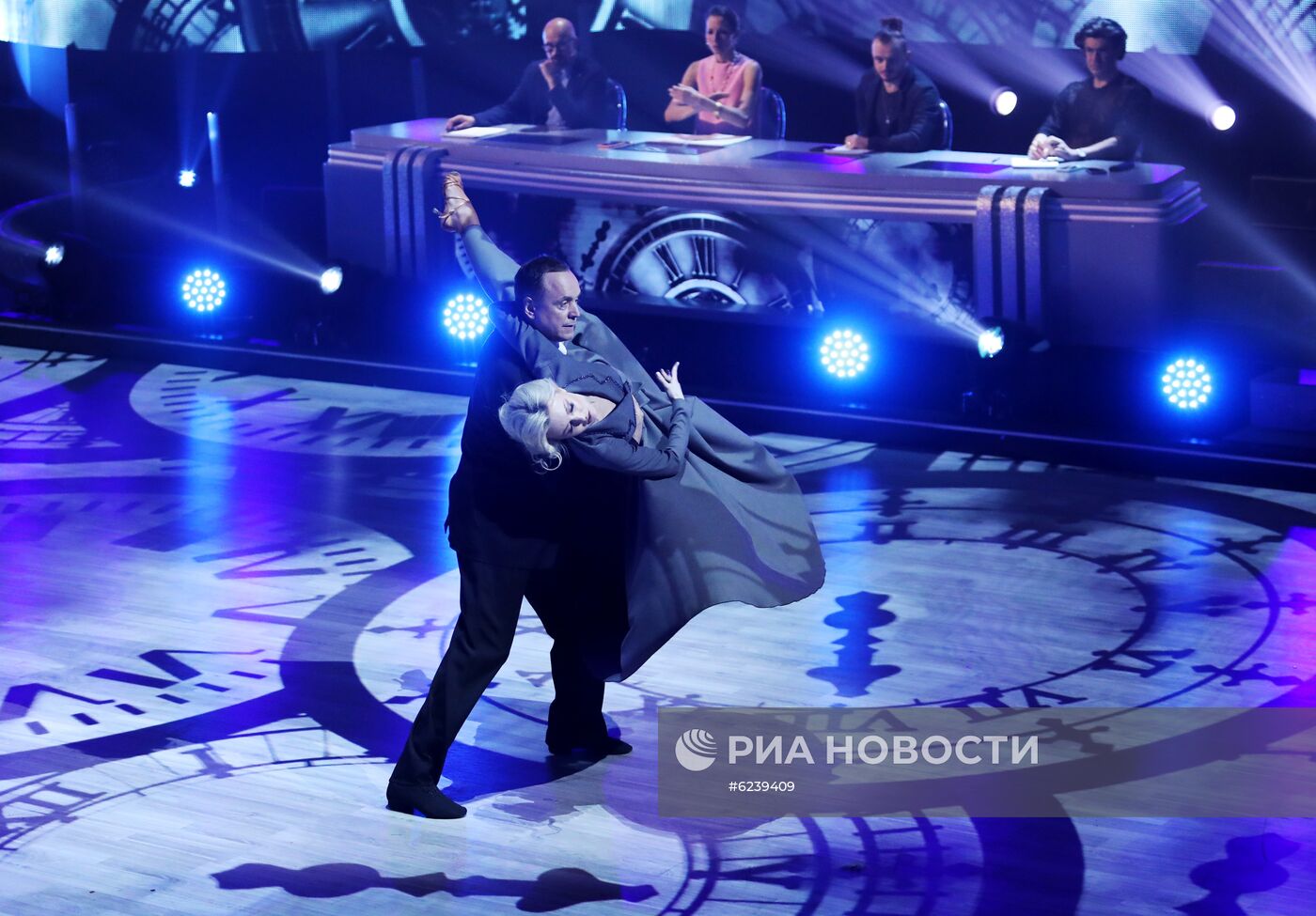 Съемки шестого выпуска шоу "Танцы со звездами" на телеканале "Россия 1"