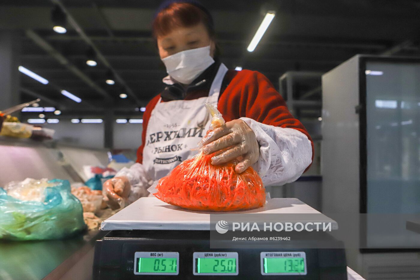 Работа продовольственных рынков в Ставропольском крае