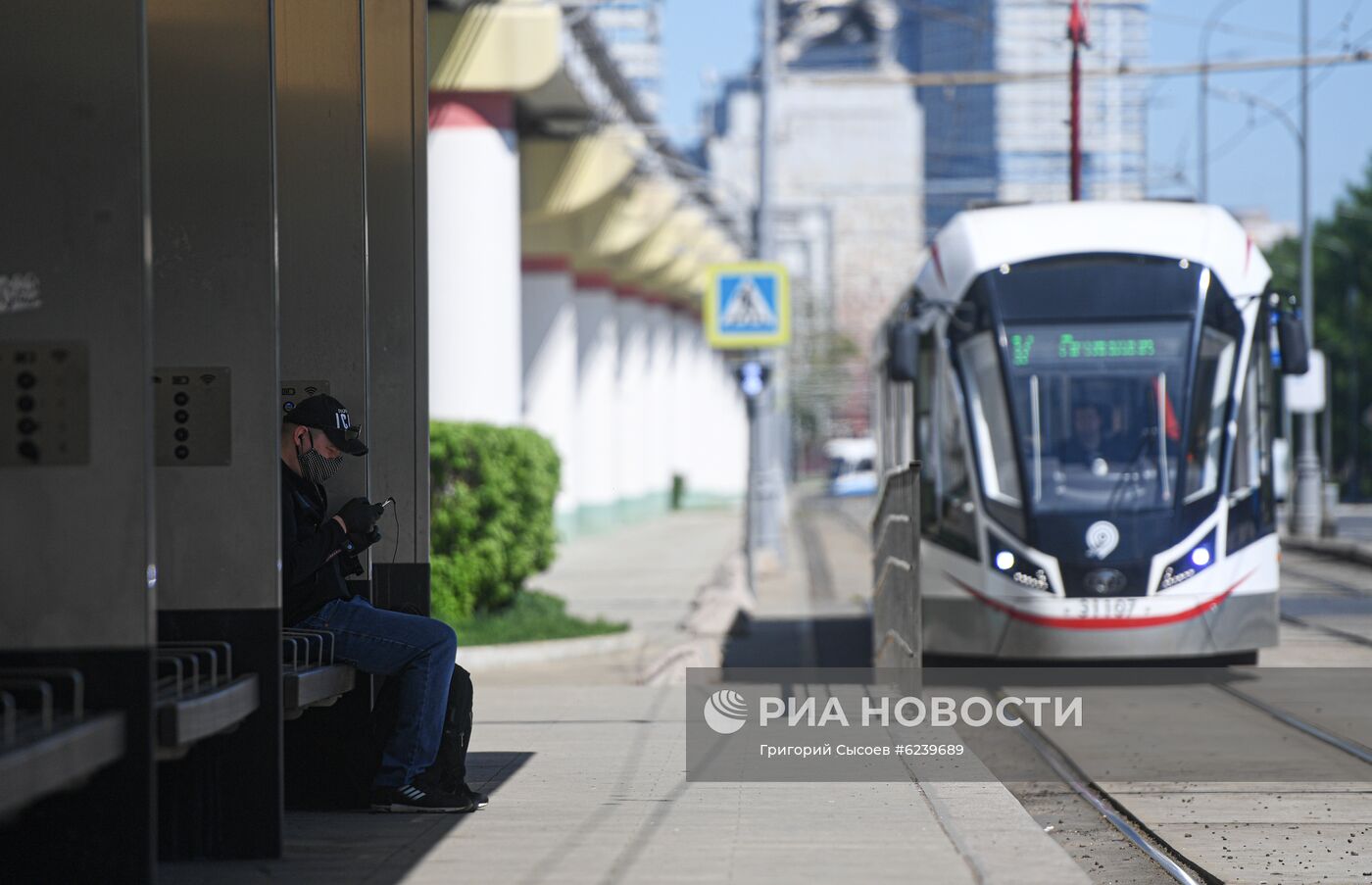 Москва во время режима самоизоляции жителей