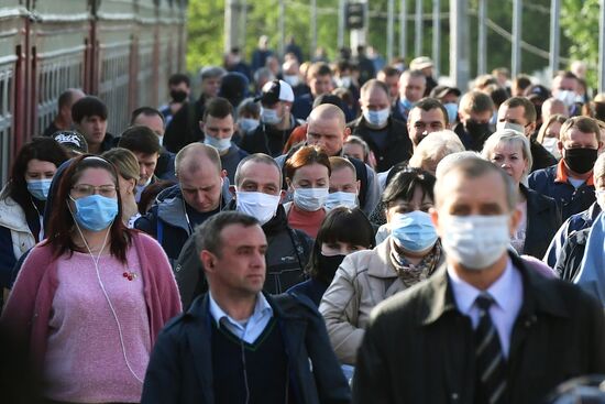Масочный режим начал действовать в столичном регионе