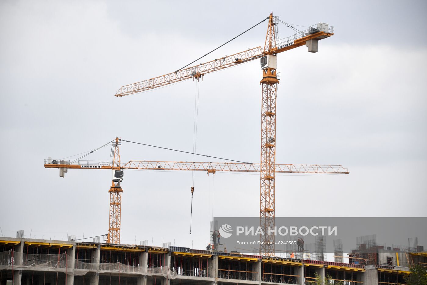 Строительство жилых домов в Москве