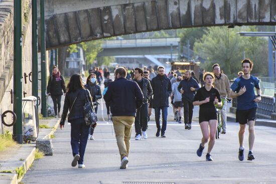 Ослабление карантинного режима во Франции