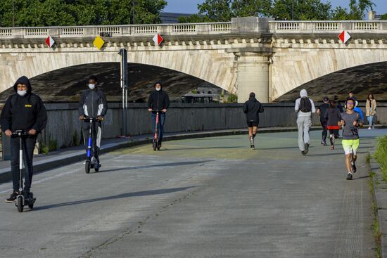 Ослабление карантинного режима во Франции