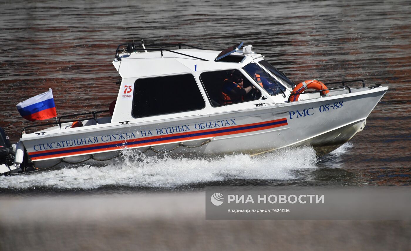 Москва во время режима самоизоляции граждан