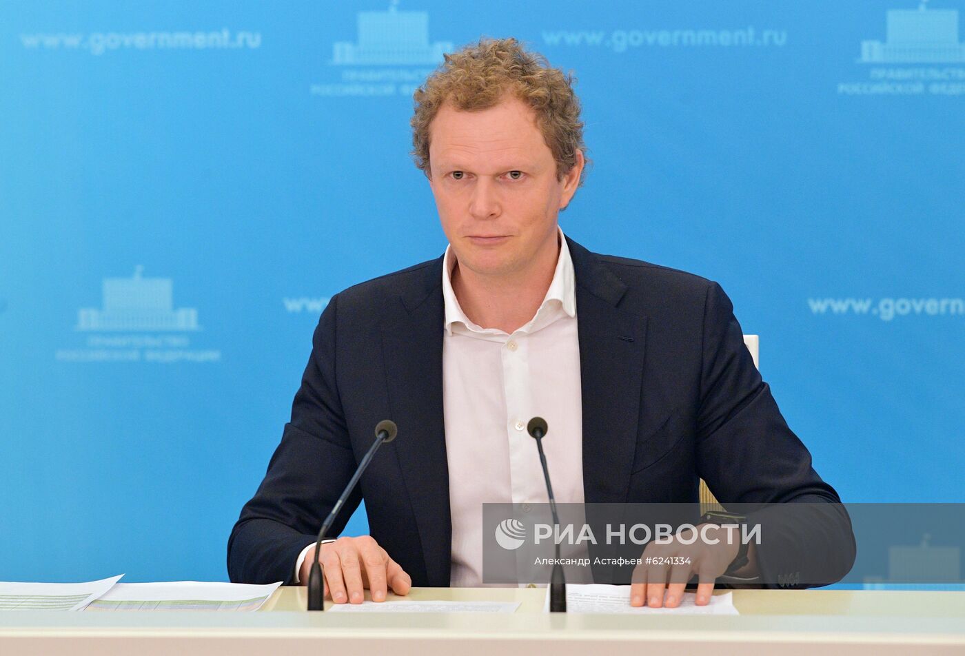 Брифинг руководителя ФНС РФ Д. Егорова