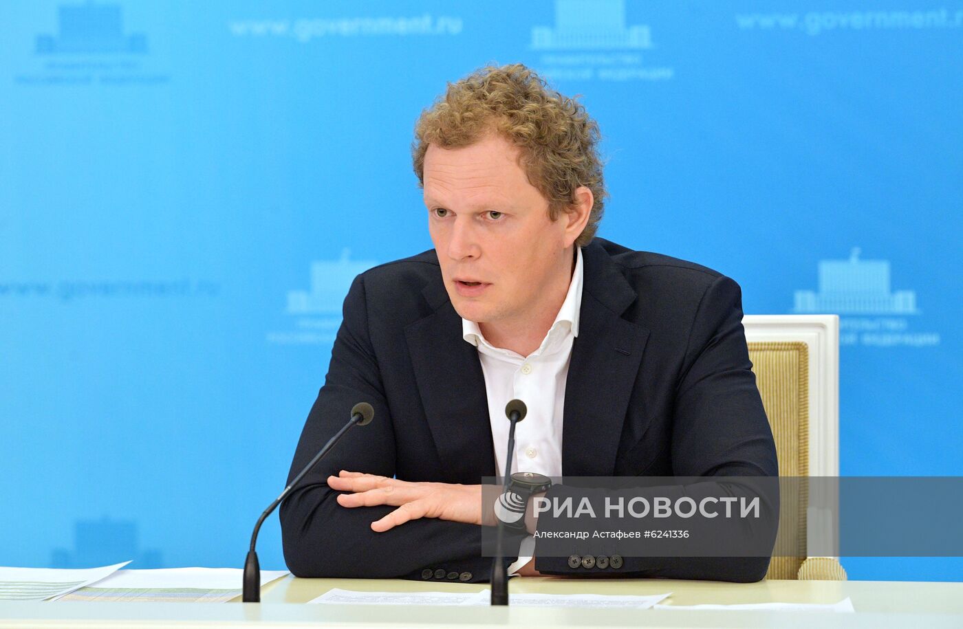 Брифинг руководителя ФНС РФ Д. Егорова