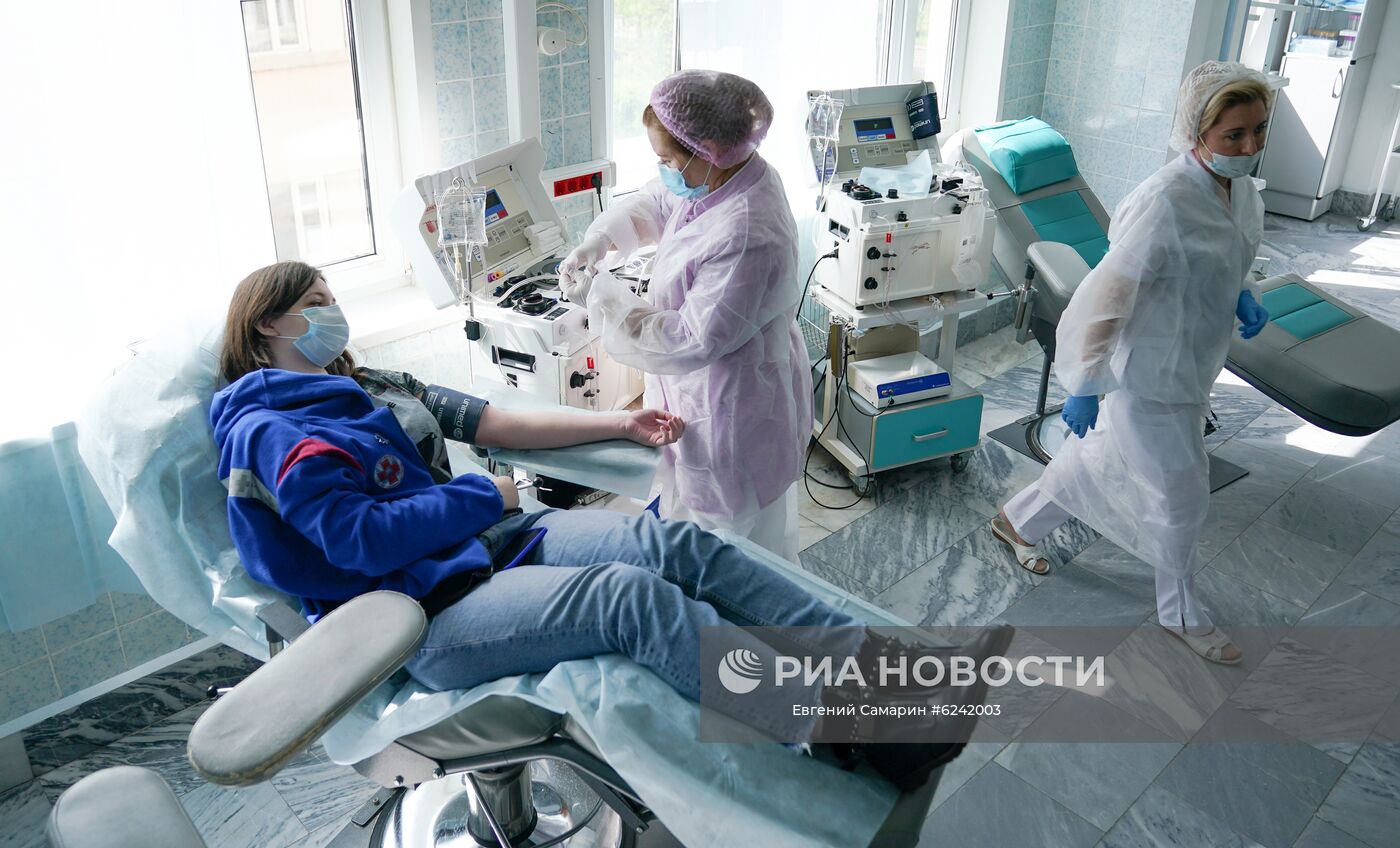 Центр крови имени О.К. Гаврилова принимает донорскую плазму COVREC