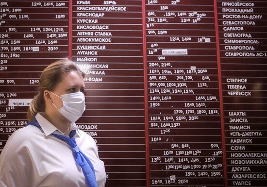 Работа общественного транспорта в Пятигорске