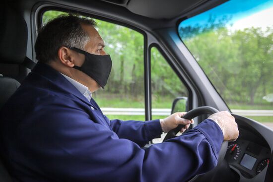 Работа общественного транспорта в Пятигорске