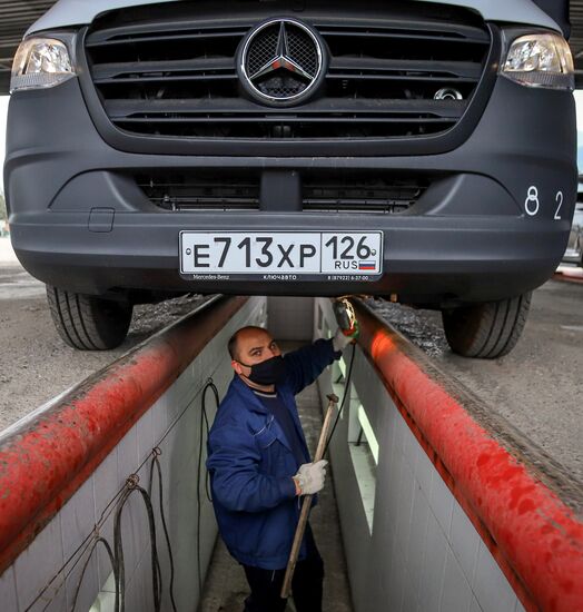 Работа общественного транспорта в Пятигорске