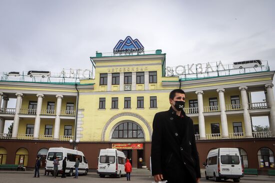 Работа общественного транспорта в Пятигорске